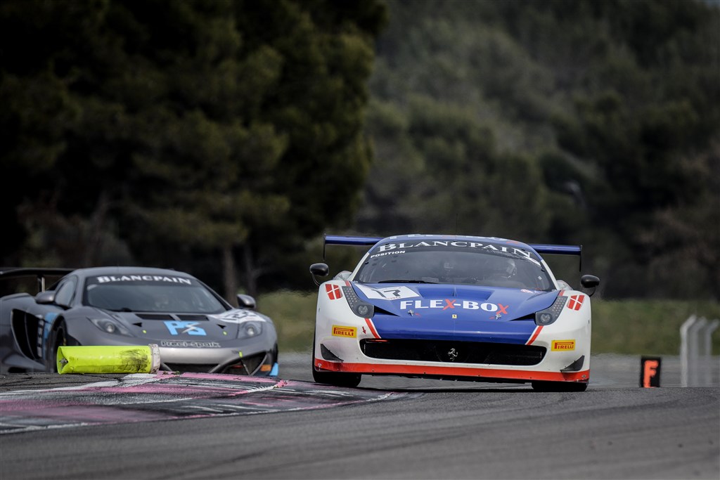 Martin Jensen og Dennis Andersen på Paul Ricard under den officielle test
(Foto: Xynamic Motorsport Photography)